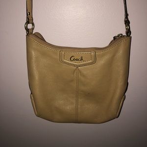 Coach Crossbody Tan Purse